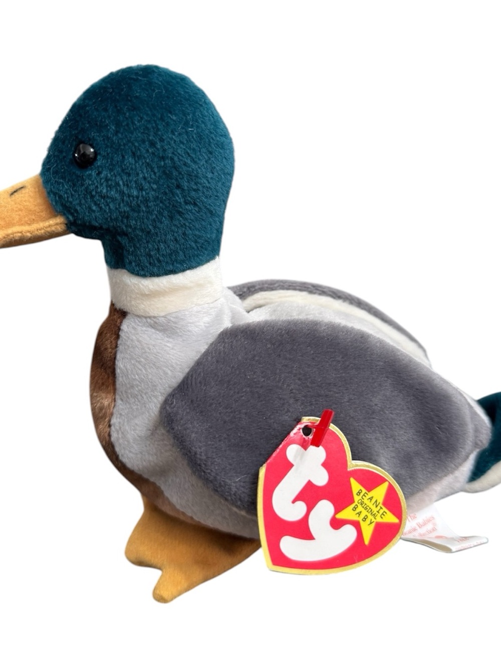TY Beanie Baby - JAKE the Duck (5 inch) - Stuffed Animal